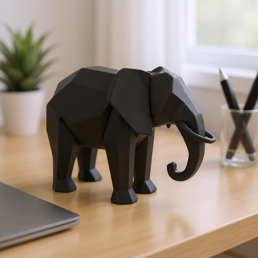 Low Poly Elephant